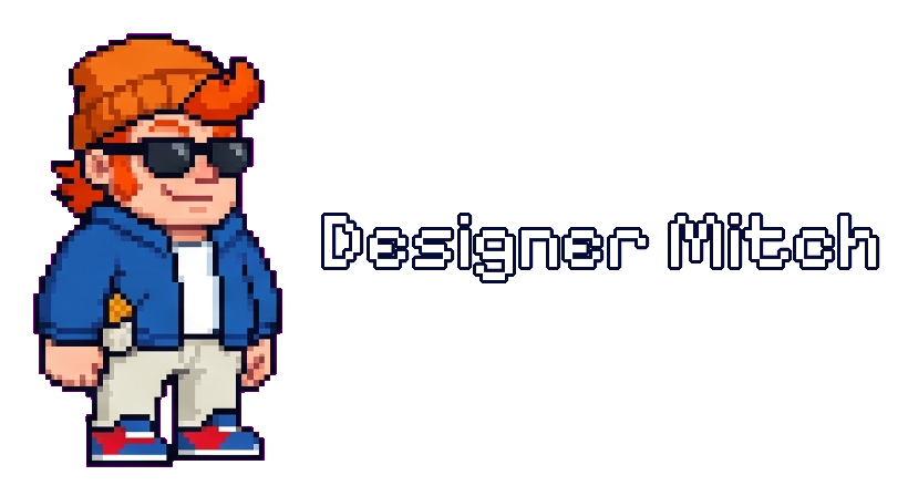 Designer Mitch horizontal · dark