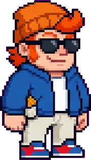 Mitch, idle pose
